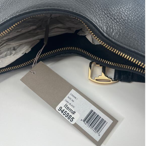 Halston Heritage CX2006L1 Leather Slouchy Shoulder Hobo Bag - Picture 8 of 14